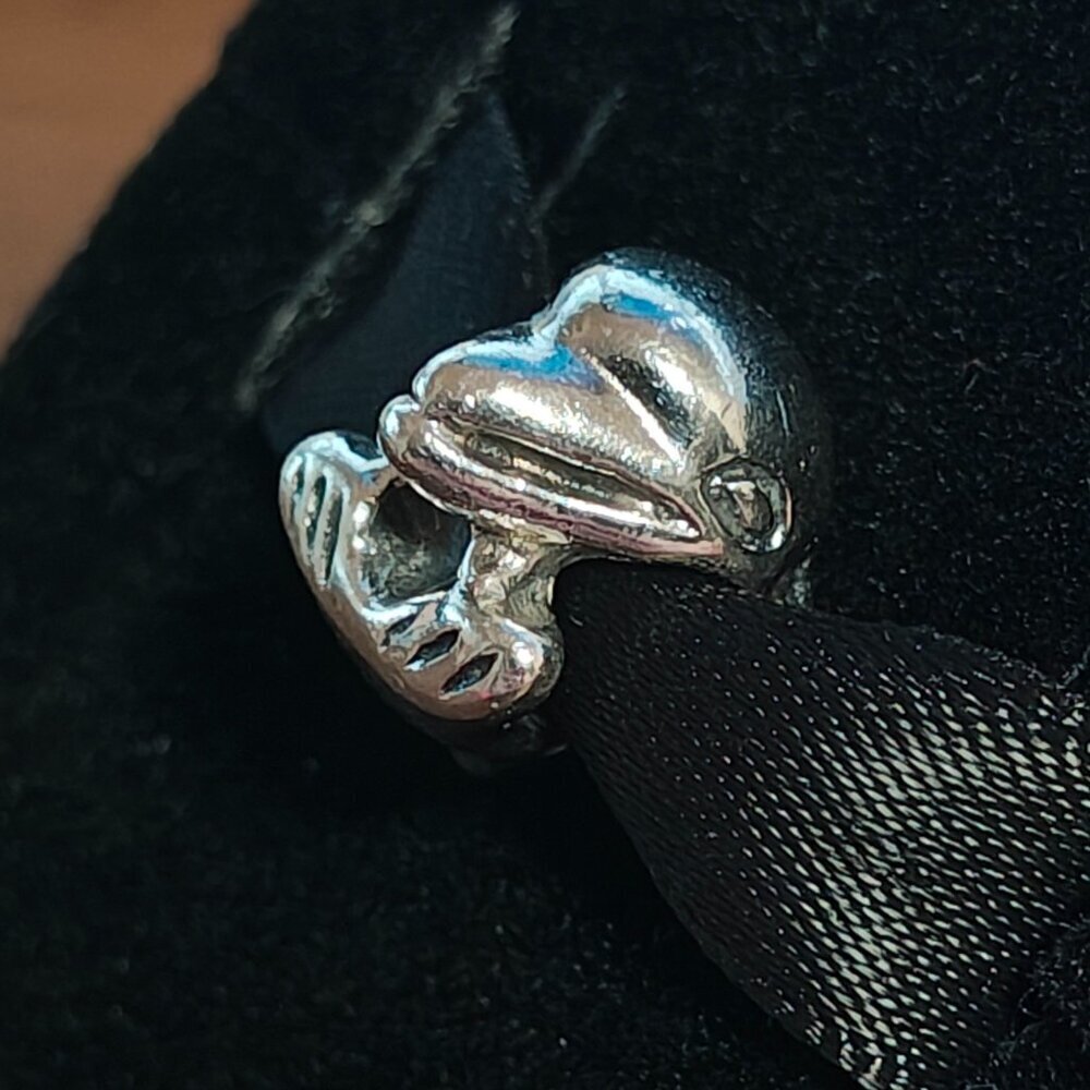 Authentic Pandora Retired Dolphin Charm 790189 Sterling Silver - Picture 7 of 8